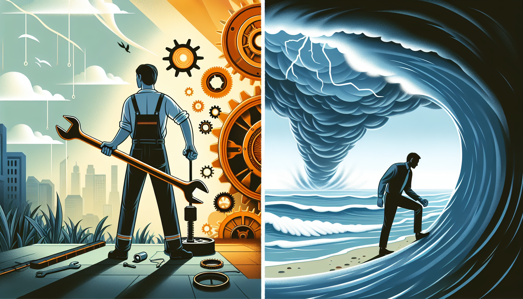 Change can be a tool or it can be trouble, it is our choice to either work and embrace change or resist it innevitability.