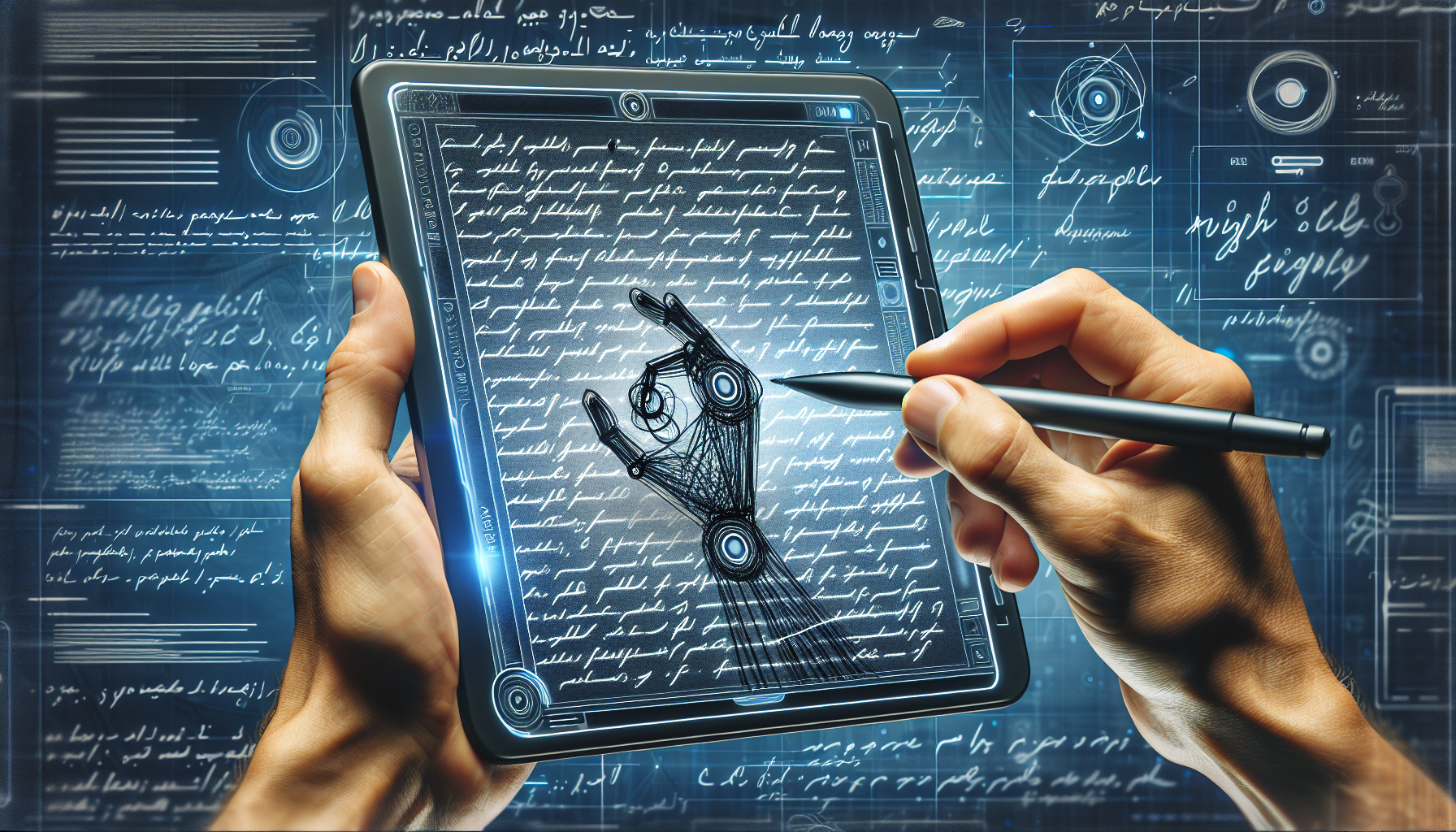 AI Powered handwriting recognition.